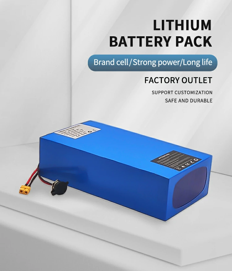 Customized Ebike Battery Pack 48V 52V 60V For 750w 1000w 2000w Ebike
